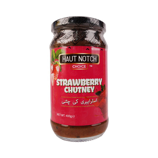 HAUT NOTCH STARWBERRY CHUTNEY 400 GM