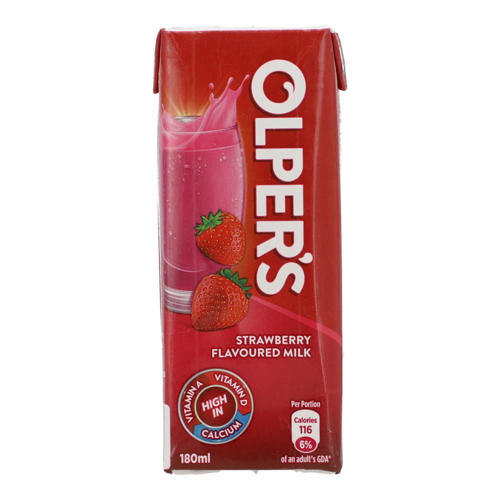 OLPERS FLAVOURED MILK STRAWBERRY 180ML - CARTON