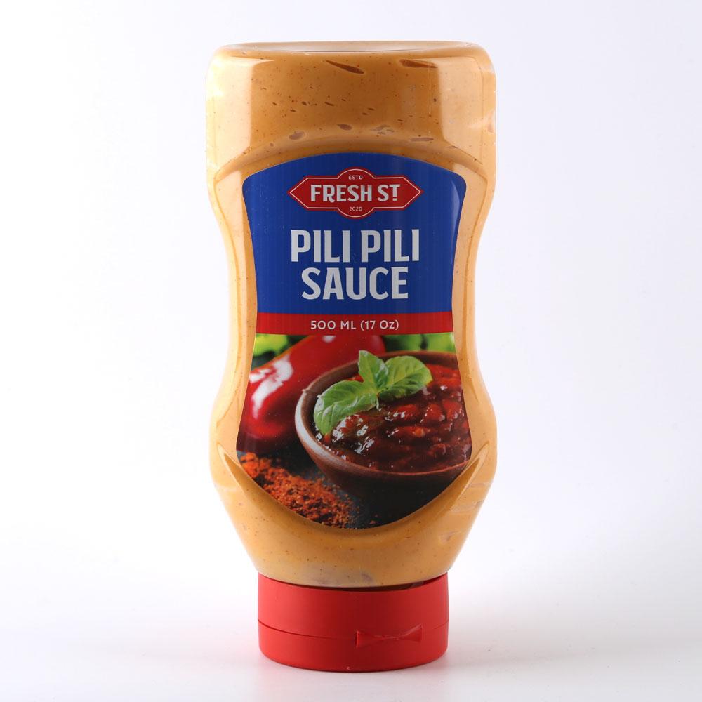 FRESH ST PILI PILI SAUCE SQUEEZE 500ML