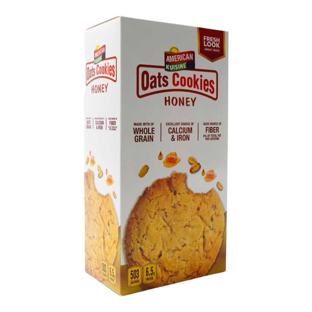 AMERICAN KUISINE OATS COOKIES HONEY 176GM