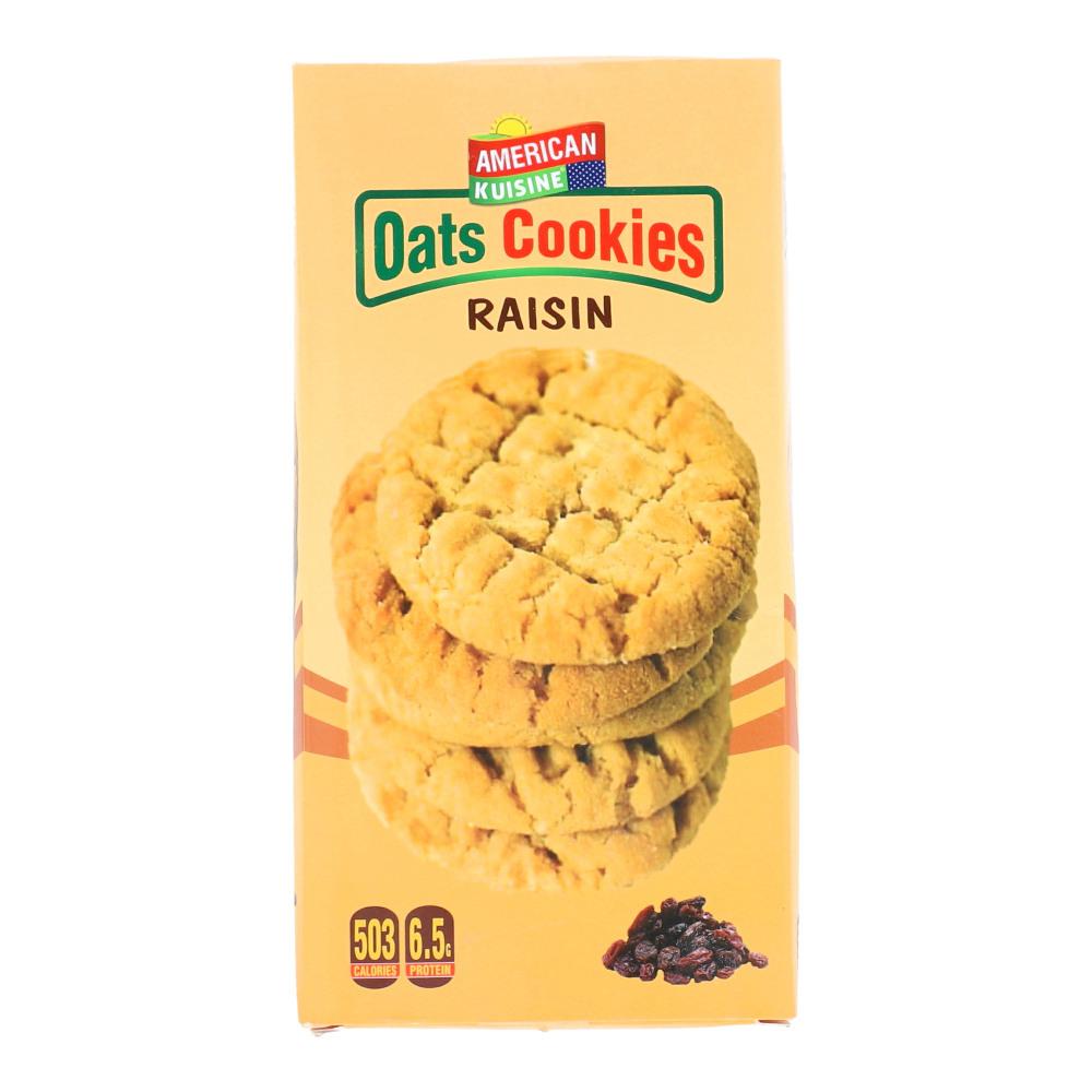 AMERICAN KUISINE OATS COOKIES RAISIN 176GM