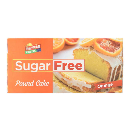 AMERICAN KUISINE SUGAR FREE POUND CAKE ORANGE 230GM