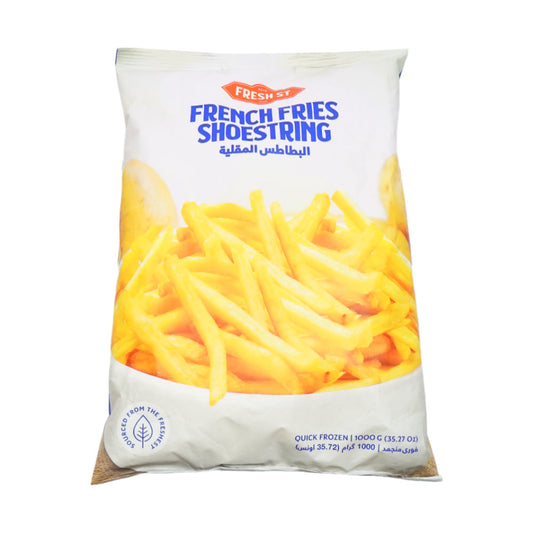 FRESH ST FRENCH FRIES SHOESTRING 1KG