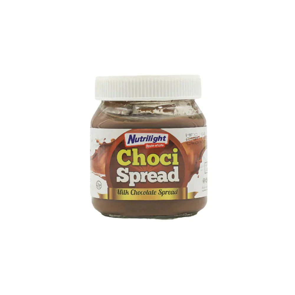 NUTRILIGHT CHOCI SPREAD MILK CHOCOLATE SPREAD 350GM