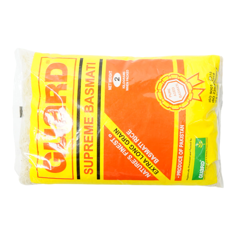 GUARD SUPREME BASMATI RICE 2 KG