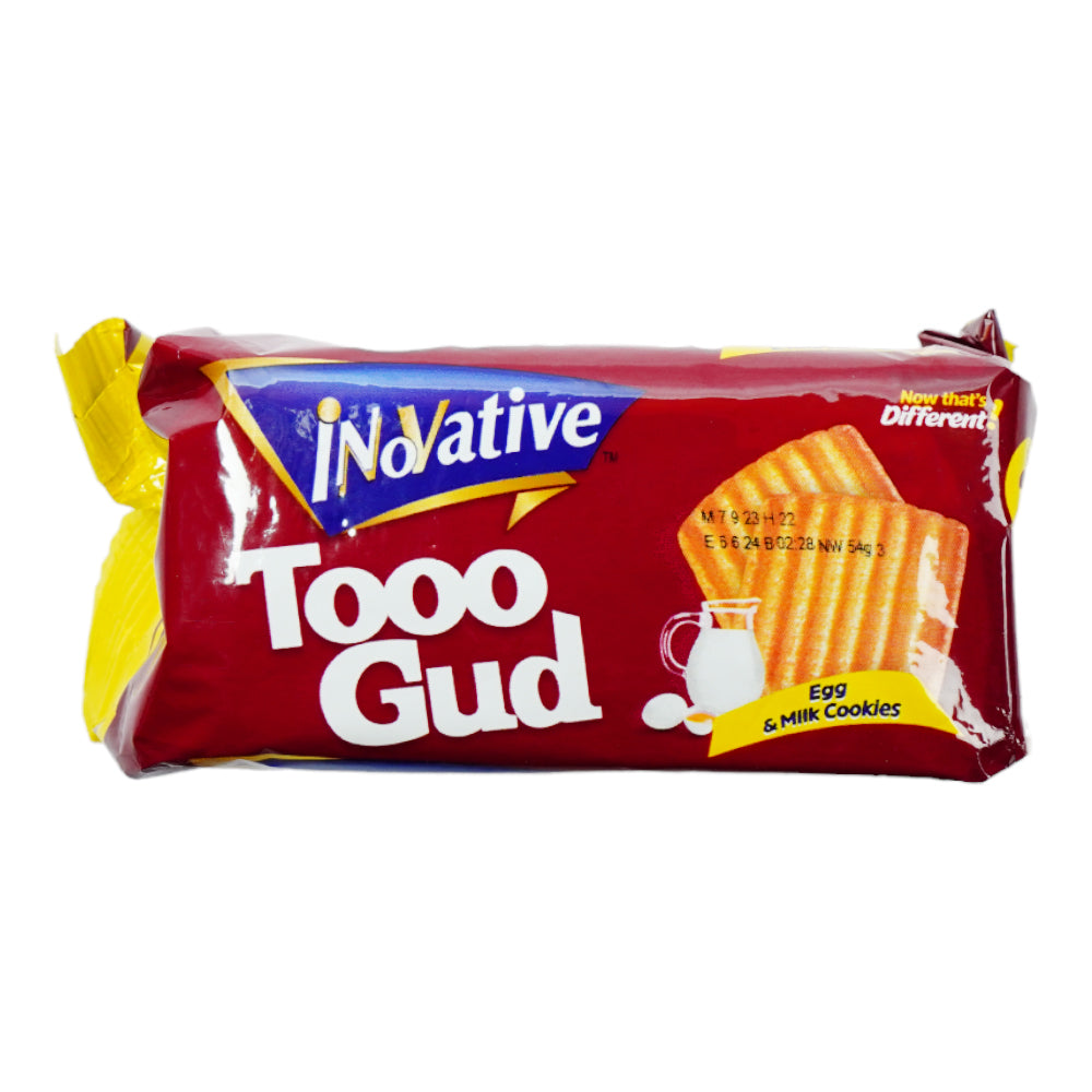 INNOVATIVE TOOO GUD BISCUIT HALF ROLL 72GM