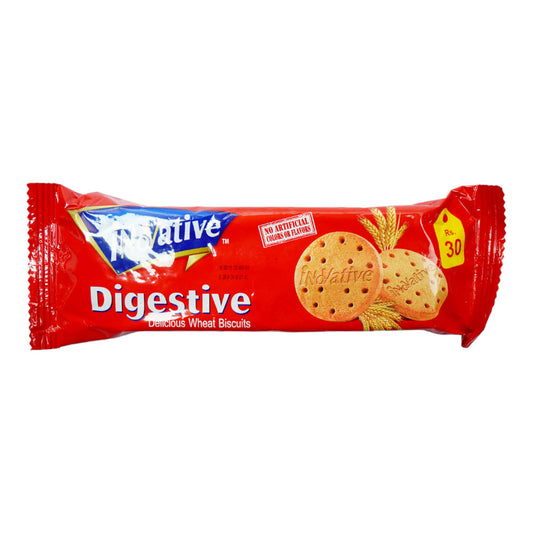 INNOVATIVE DIGESTIVE WHEAT BISCUIT HALF ROLL 66GM