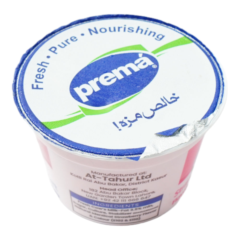 PREMA YOGURT STRAWBERRY FLAVORED 80 GM