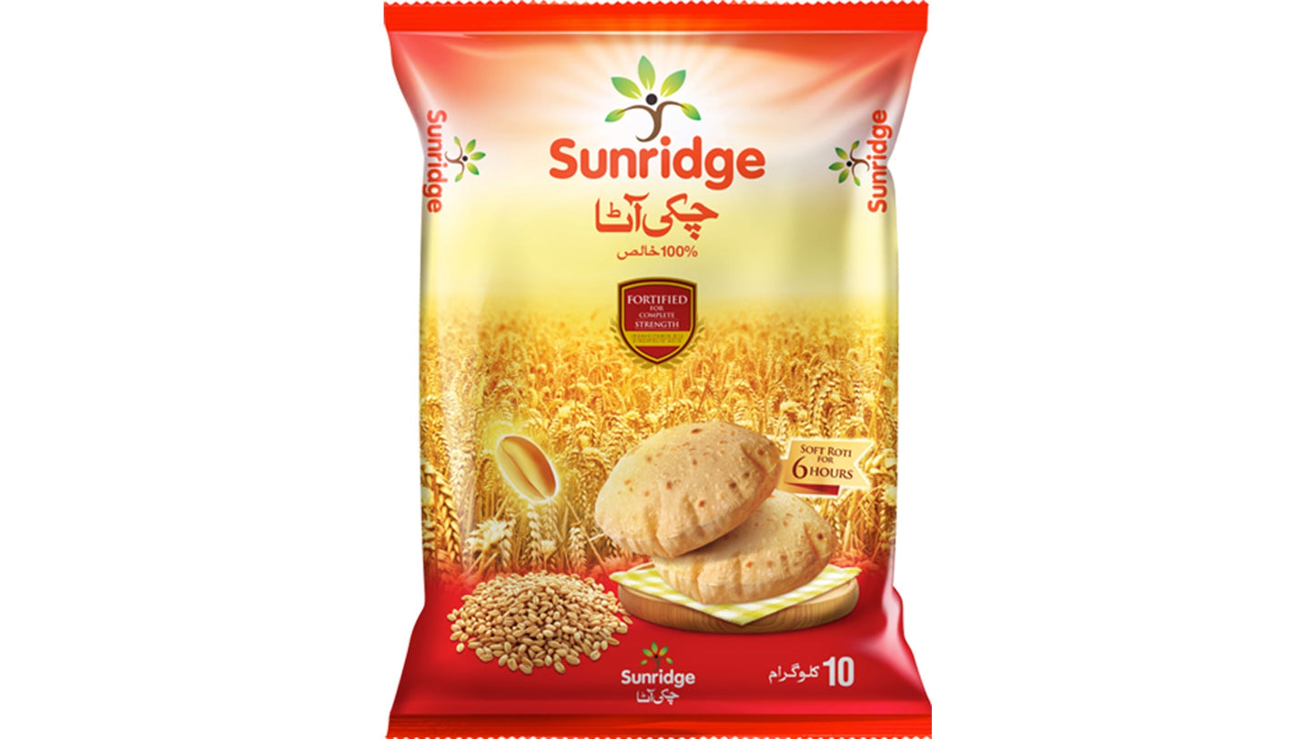 SUNRIDGE FORTIFIED CHAKKI ATTA 10KG