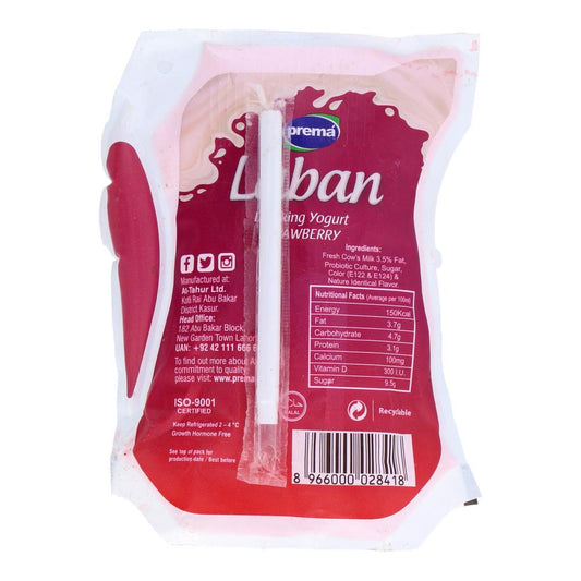 PREMA STRAWBERRY LABAN  180ML