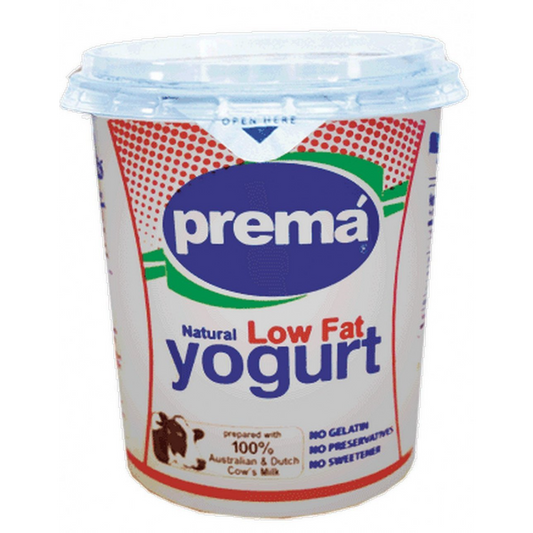 PREMA LOW FAT YOGURT 400 GM PC