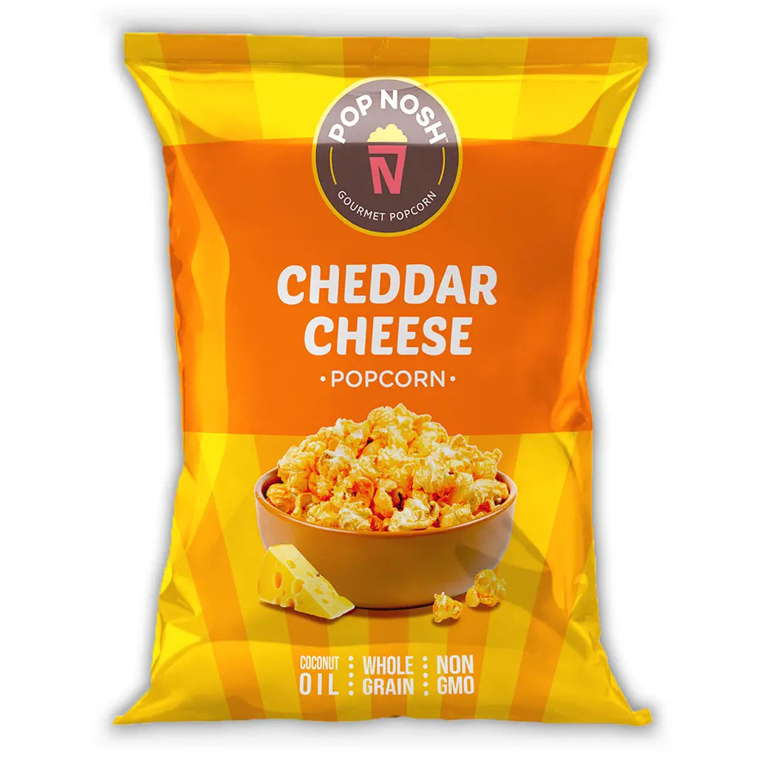 POPNOSH POPCORN CHEDDAR CHEESE 20GM