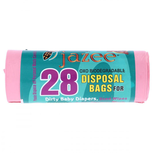 JAZEE DISPOSAL BAGS 28 DIRTY BABY DIAPERS