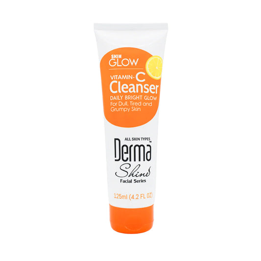 DERMA SHINE VIT-C FACE CLENASER 125ML