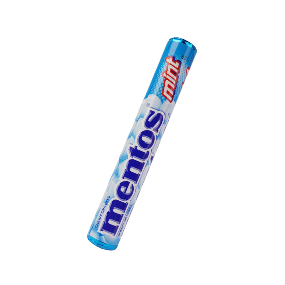 MENTOS CHEWY DRAGEES MINT 37.5 GM