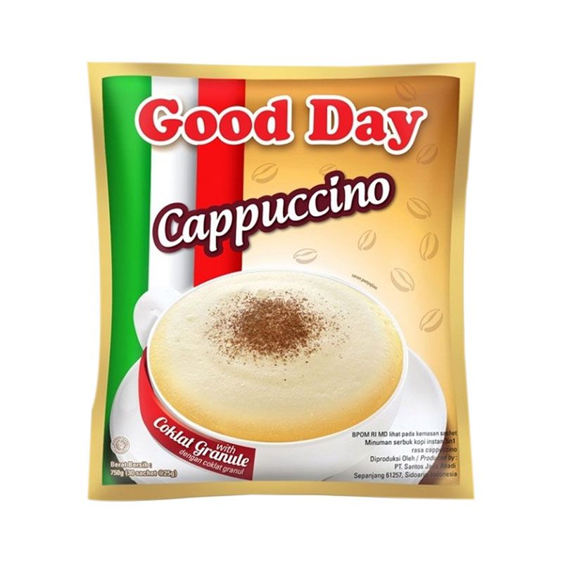 GOOD DAY COFFEE PACKET CAPPUCCINO 25 GM