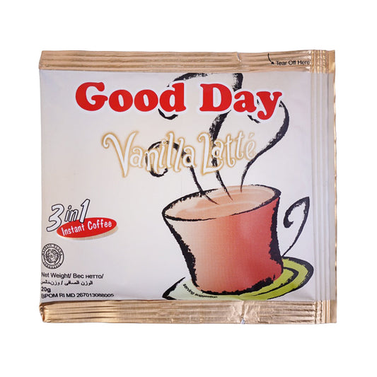 GOOD DAY COFFEE INSTANT VANILLA LATTE 3IN1 20 GM