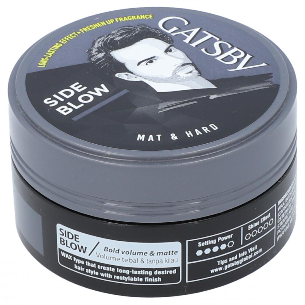 GATSBY HAIR WAX MAT & HARD STYLE 75 GM