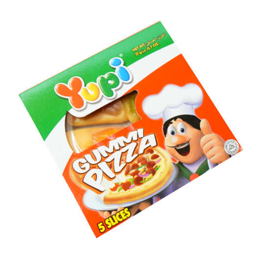 YUPI JELLY GUMMI PIZZA 6 SLICE 23 GM