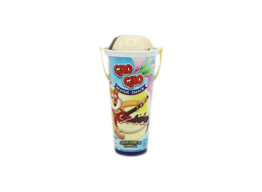 CHO CHO CHOCOLATE WAFER SNACK VANILA CUP 40 GM