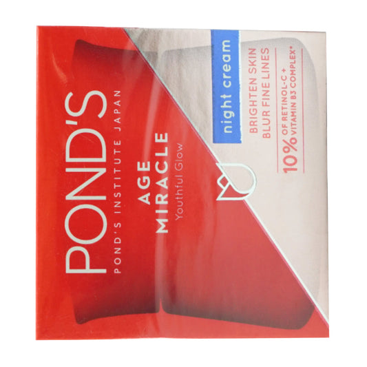 PONDS AGE MIRACLE WRINKLE CORRECTOR NIGHT CREAM SPF 18 50 GM