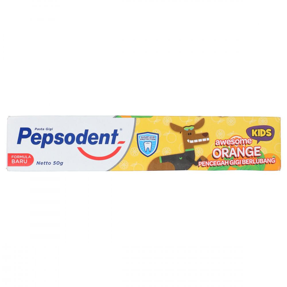 PEPSODENT TOOTH PASTE AWESOME ORANGE KIDS 50 GM