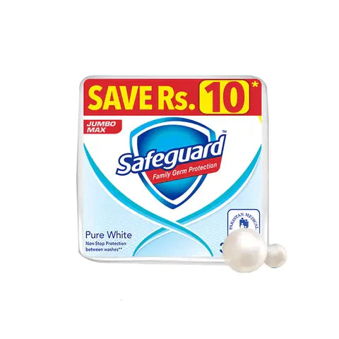 SAFEGUARD SOAP PURE WHITE BUNDLE PACK 2*200 GM