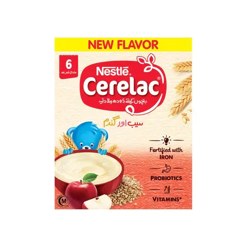 NESTLE CERELAC APPLE AND WHEAT 175GM