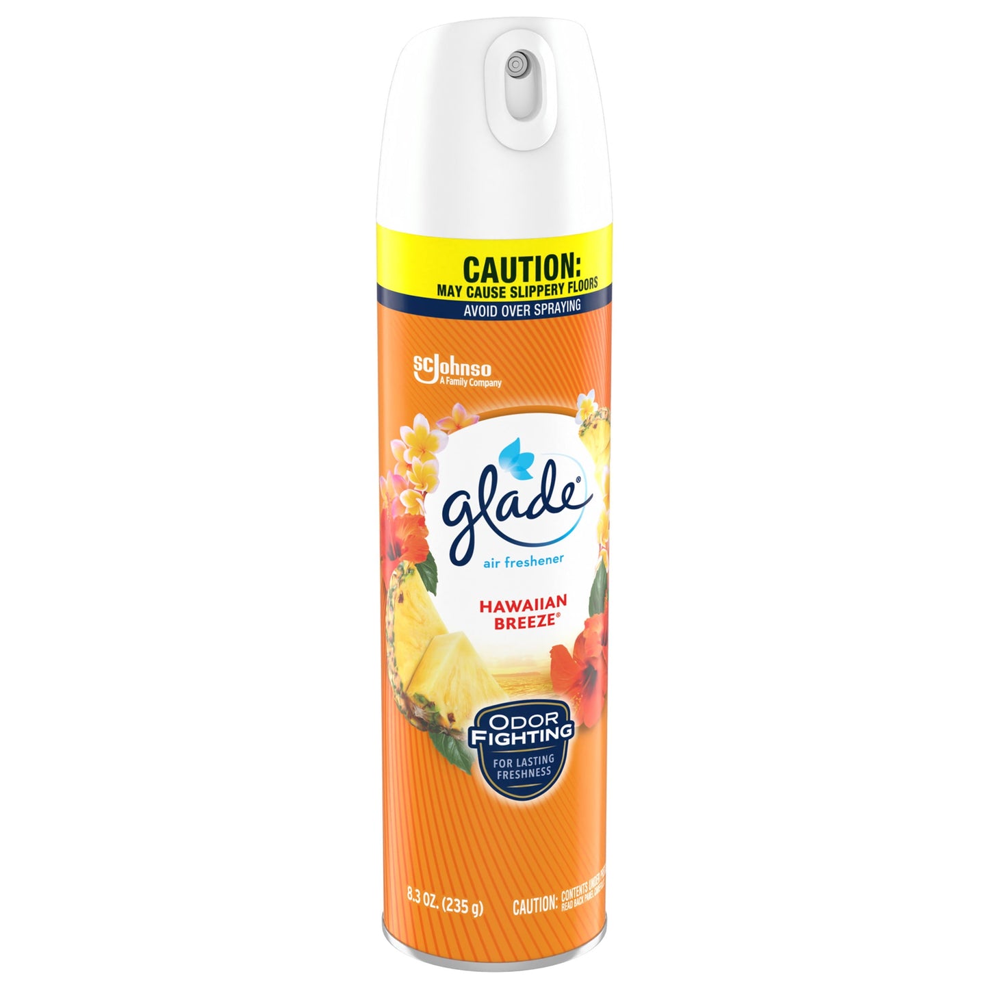 Glade Aerosol Spray, Air Freshener for Home, Hawaiian Breeze Scent, Fragrance Infused with Essential Oils, Invigorating and Refreshing, with 100% Natural Propellent, 8.3 oz