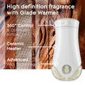 Glade PlugIns Refill 5 ct, Cashmere Woods, 3.35 FL. oz. Total, Scented Oil Air Freshener Infused with Essential Oils