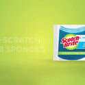 Scotch-Brite Zero Scratch Non-Scratch Scrub Sponges, 3 Scrubbing Sponges