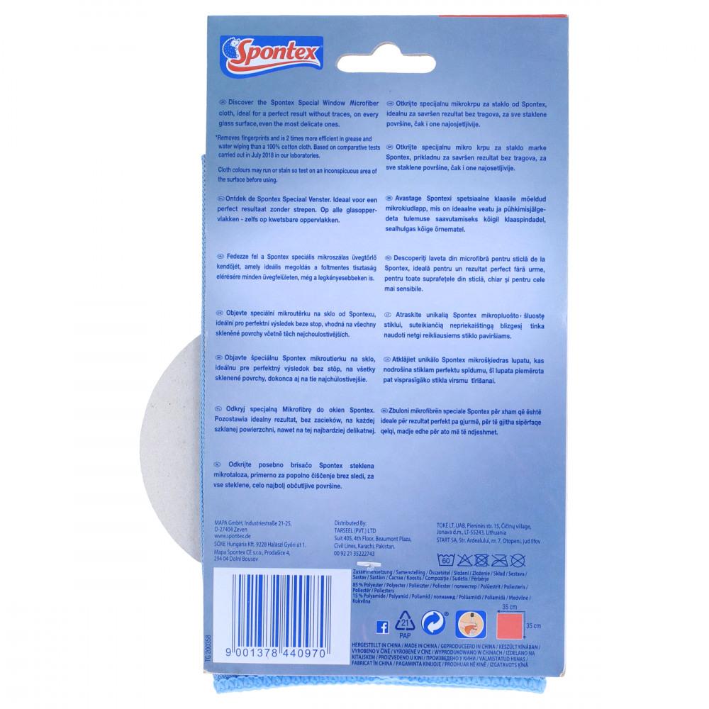 SPONTEX WINDOW WONDER MICROFIBRE CLOTH 1X