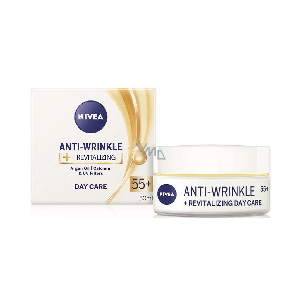 NIVEA ANTI WRINKLE REVITALIZING 55+ DAY CREAM 50ML