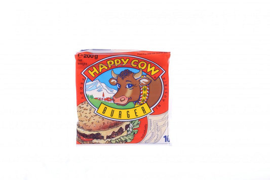 HAPPY COW BURGER CHEESE SLICE 200 GM