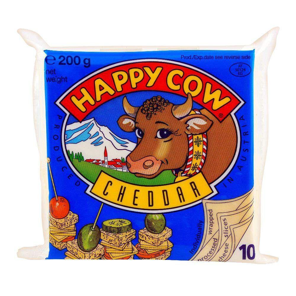 HAPPY COW CHEESE CHEDDAR 200 GM