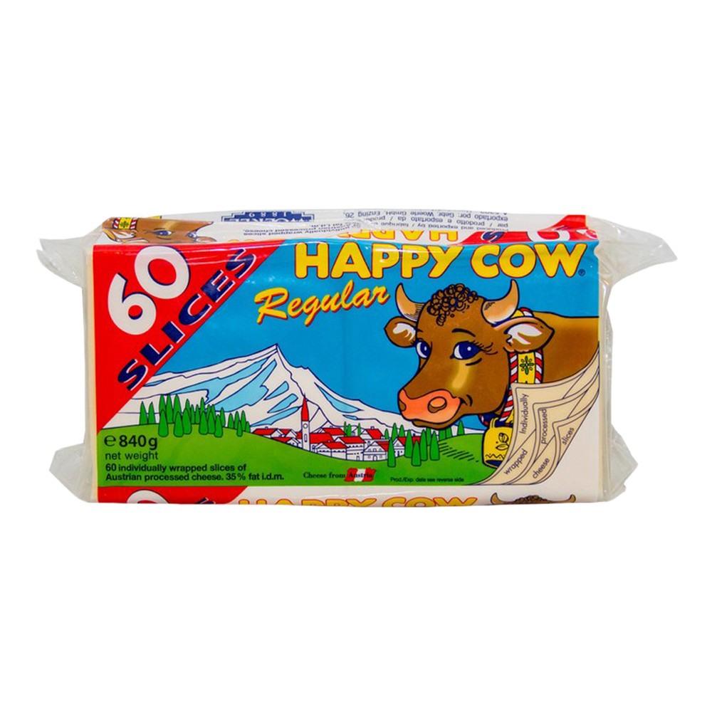 HAPPY COW JUMBO CATERING SLICE CHEESE 840GM