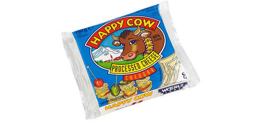 HAPPY COW CHEDDAR CHEESE SLICE YELLOW 150 GM