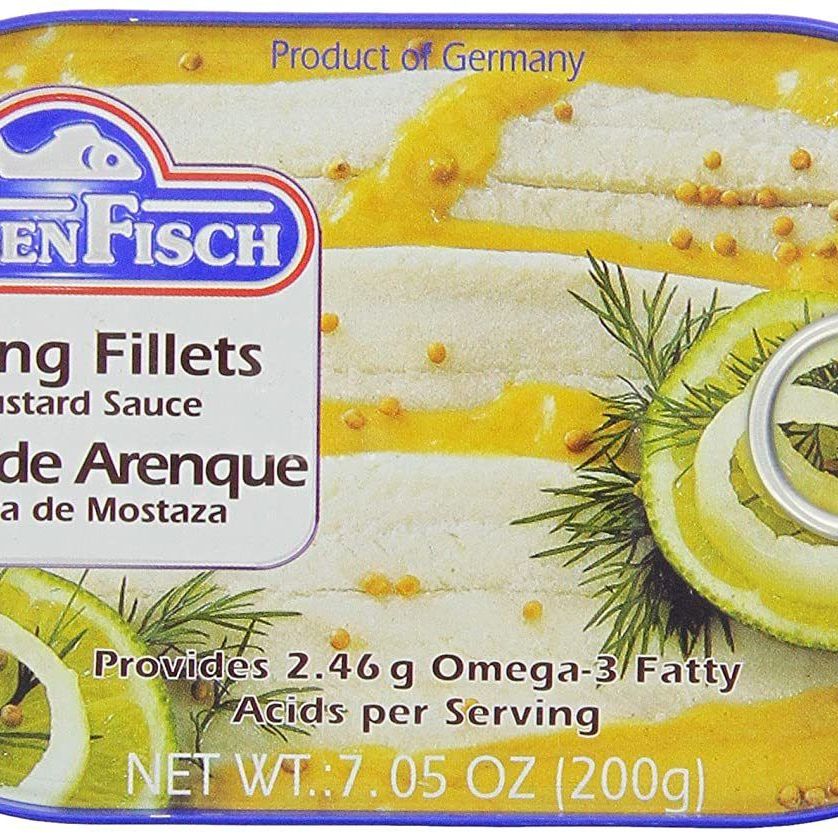 Rugen Herring in Mustard Sauce