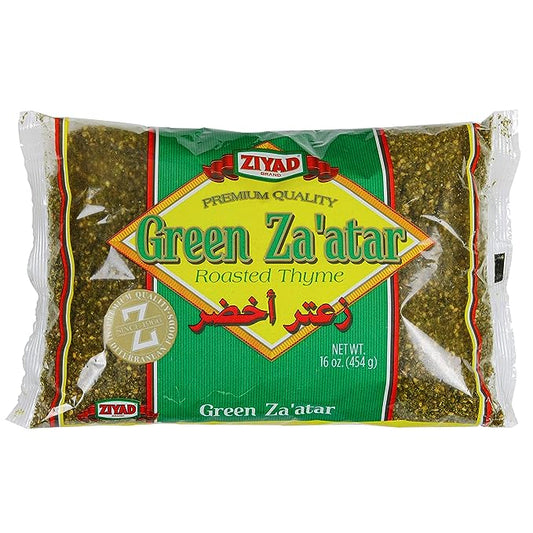 Ziyad Green Zaatar, 16oz