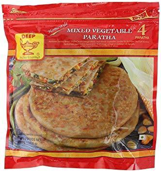 Deep Mixed Vegetable Paratha (4pcs)