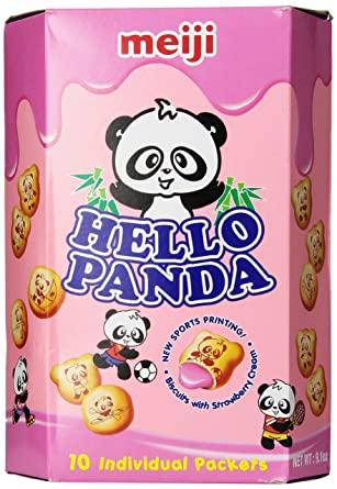 Hello Panda Strawberry Biscuit Large