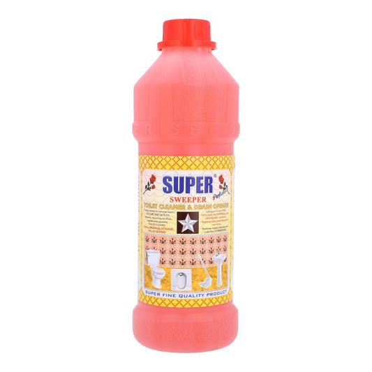 SUPER SWEEPER TOILET CLEANER AND DRAIN OPENER 1 LTR