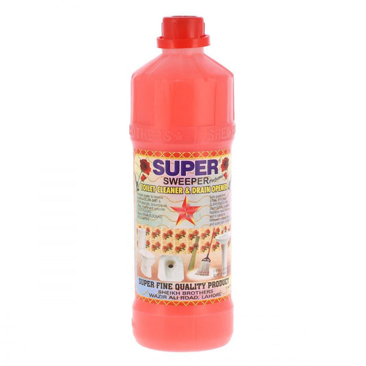 SUPER SWEEPER TOILET CLEANER AND DRAIN OPENER 600 ML