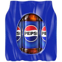 Pepsi Cola Soda Pop, 16.9 fl oz, 12 Pack Bottles