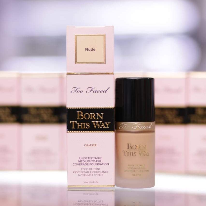 TOO FACED BORN THIS WAY OIL FREE FOUNDATION NUDE 30ML PC