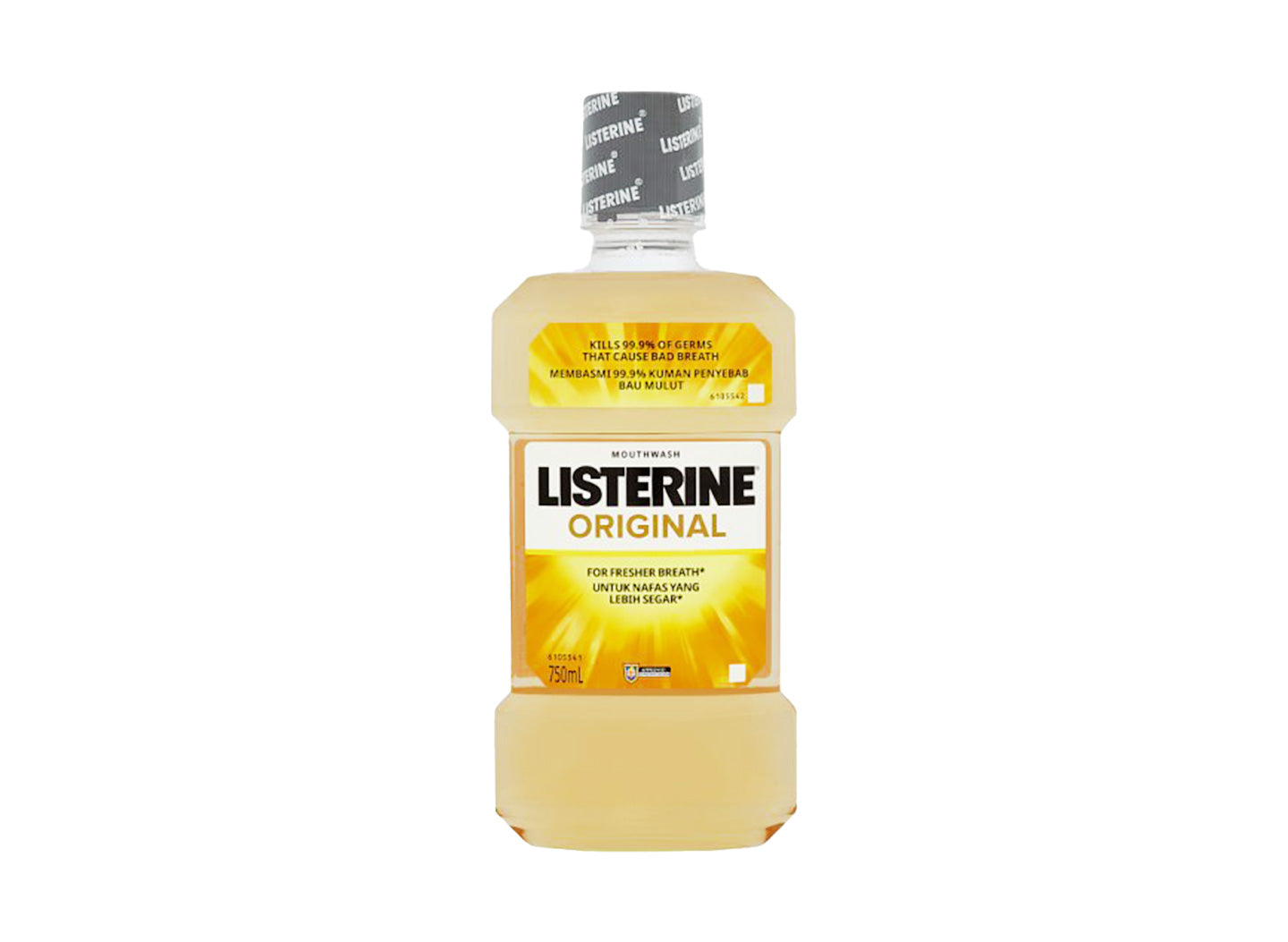 LISTERINE MOUTH WASH ORIGINAL 750ML