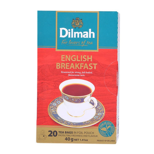 DILMAH ENGLISH BREAKFAST TEA BAG 20S 40GM