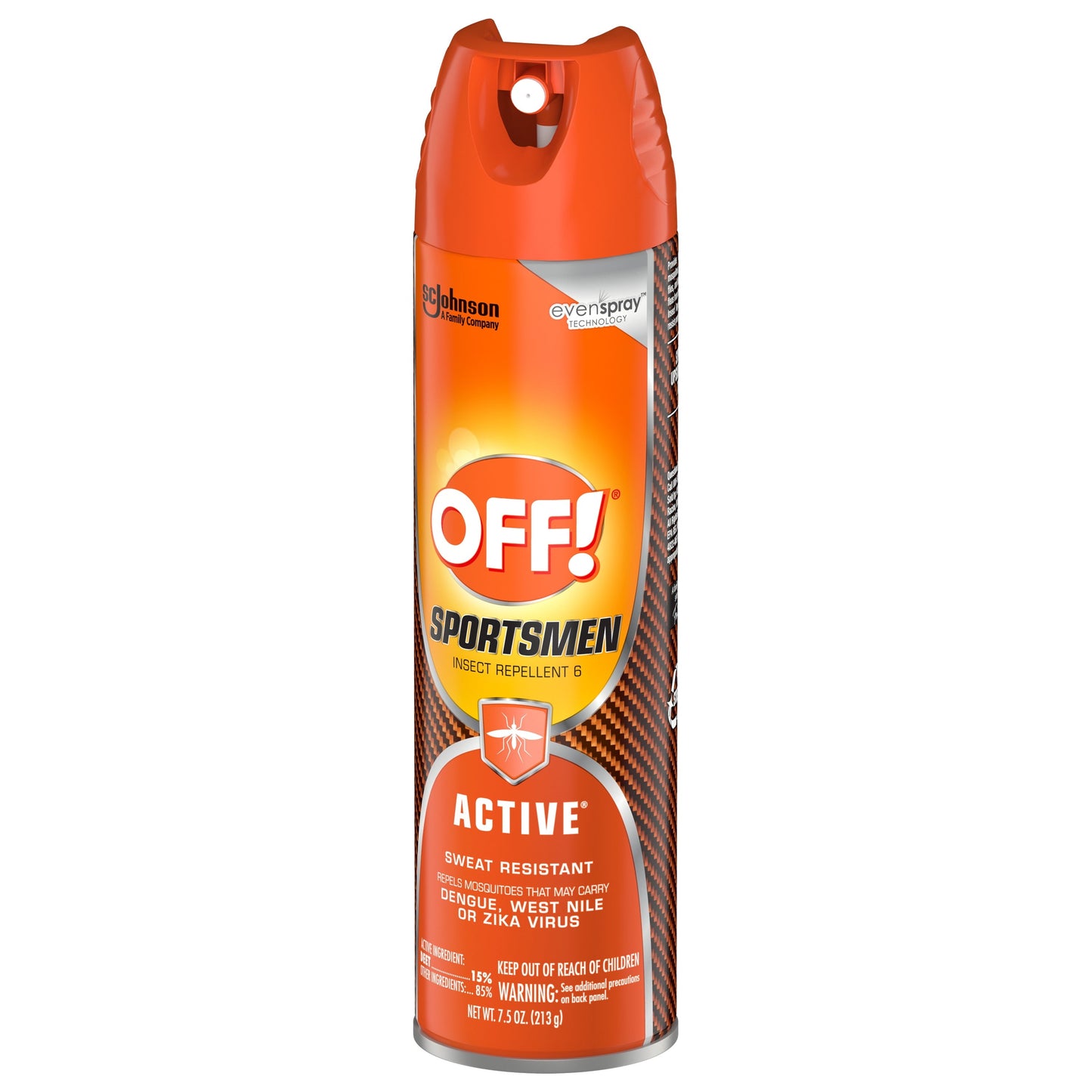 OFF! Sportsmen Active Insect Repellent VI, 7.5 fl oz