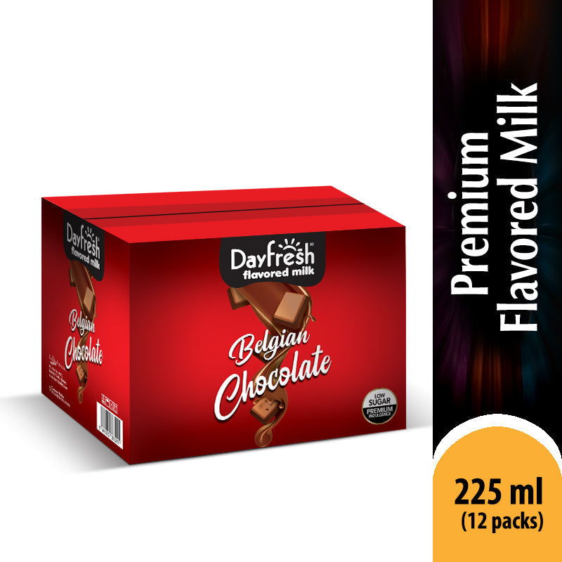 DAYFRESH FLAVOURED MILK BELGIAN CHOCOLATE 225ML-CARTON