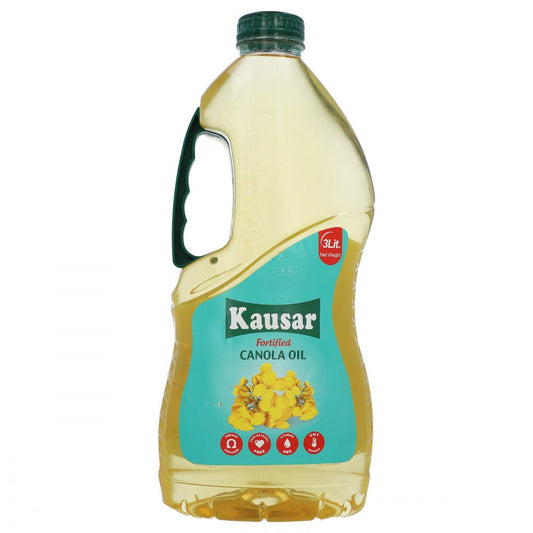 KAUSAR CANOLA COOKING OIL 3 LTR